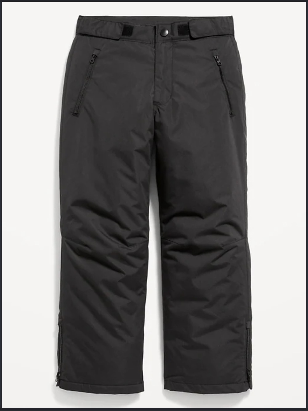 NWT Old Navy Kids Black Snow Pants